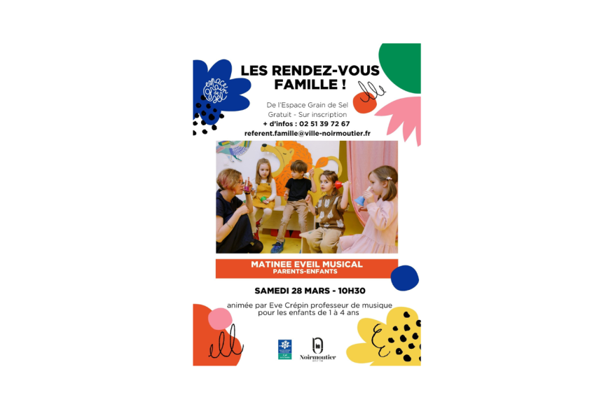 Matinée éveil musical, le 28 mars