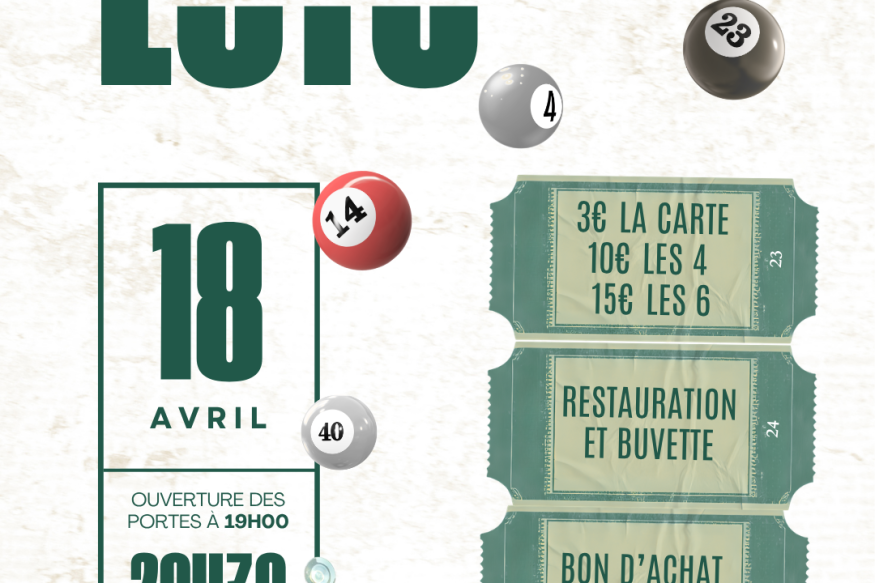 Un loto samedi à Sallertaine