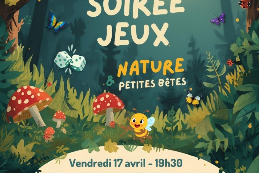 Soirée jeux et heure du conte à Beauvoir