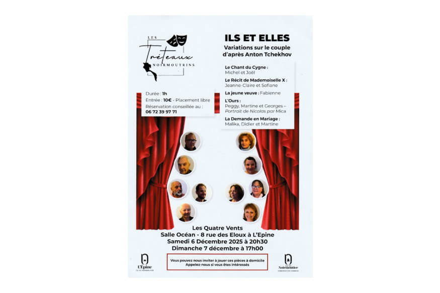 Du théâtre à l'Epine