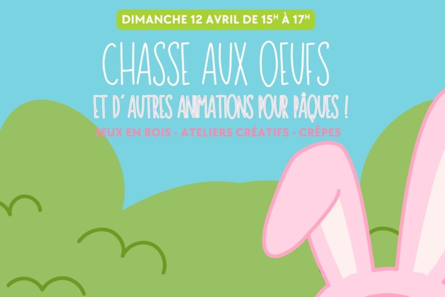 Jeux et chasse aux œufs à la Guérinière