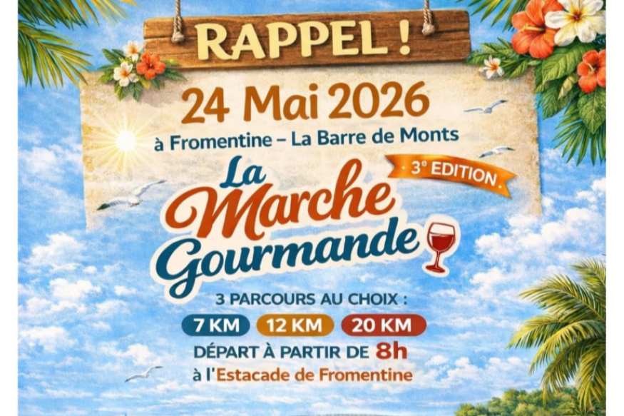 Marche gourmande à Fromentine