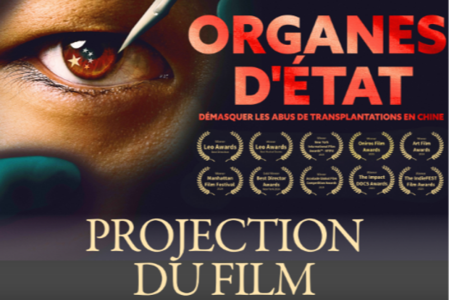 Organes d'état en projection à Challans