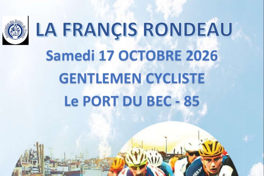 Inscription à la Gentlemen "La Francis Rondeau"